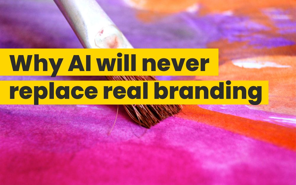 AI never replacing real branding