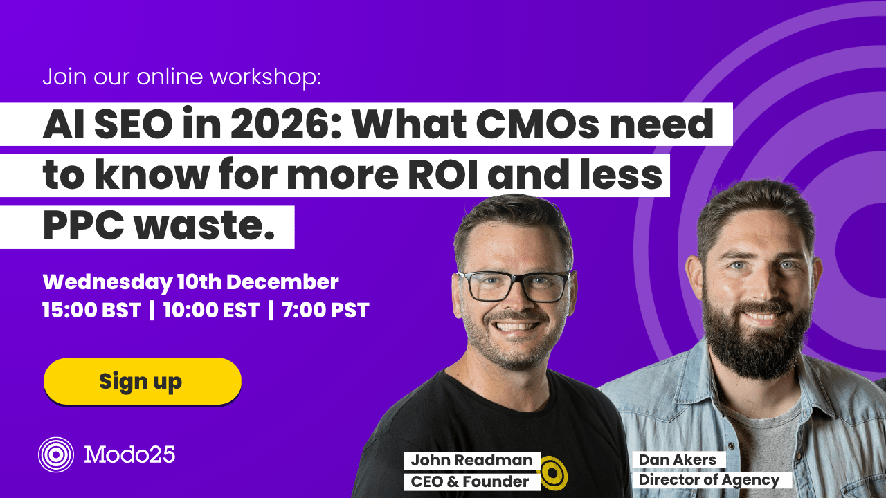 AI SEO in 2026: What CMOs need to know for more ROI and less PPC waste.