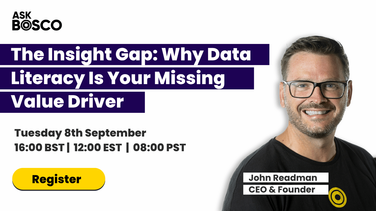The Insight Gap: Why Data Literacy Is Your Missing Value Driver