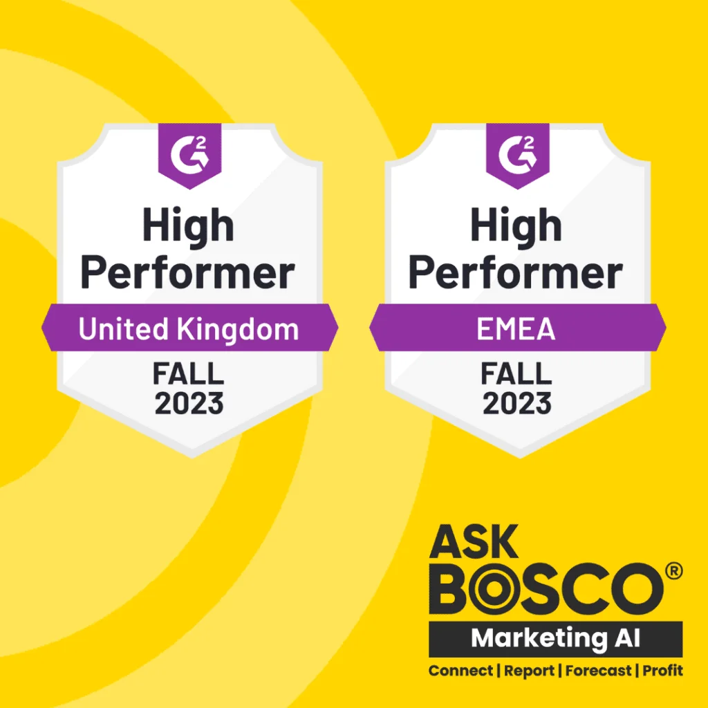 AskBosco Marketing AI earns G2 High Performer badges for United Kingdom and EMEA, Fall 2023 — ask-bosco-is-now-on-g2.
