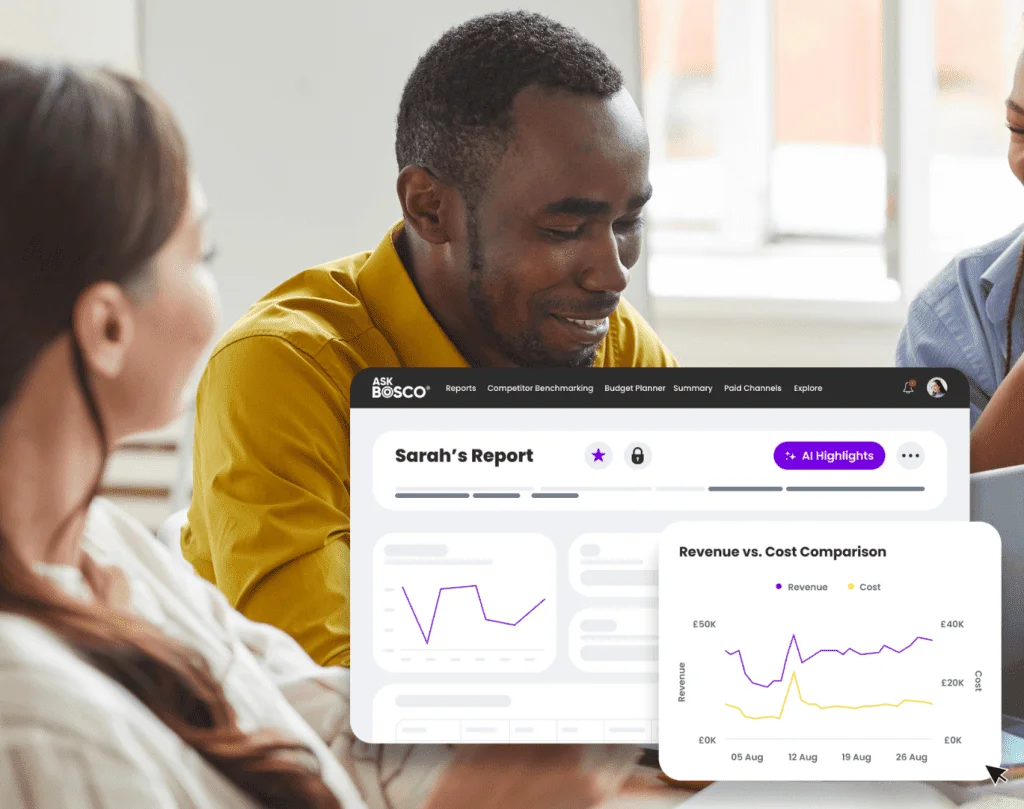Customizable ecomm reports