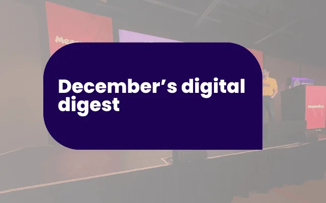 Decembers digital digest