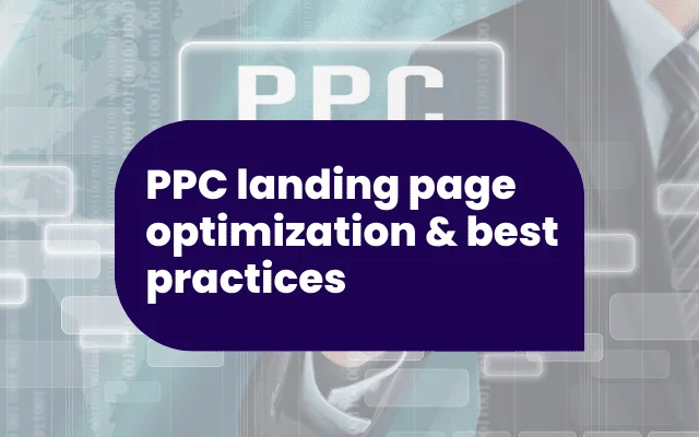 PPC landing pages