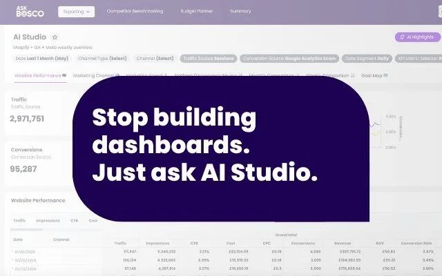 ASK BOSCO AI Studio