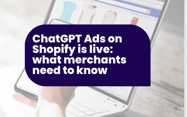 ChatGPT Ads on Shopify